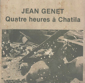 Jean Genet - Quatre heures à Chatila 7“ 28757
