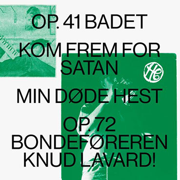 Henning Christiansen - op.41 Badet / Kom Fre for Satan / Min Døde Hest / op.72 LP