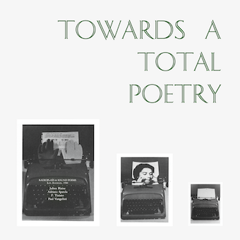 Various - Towards a Total Poetry LP 28827